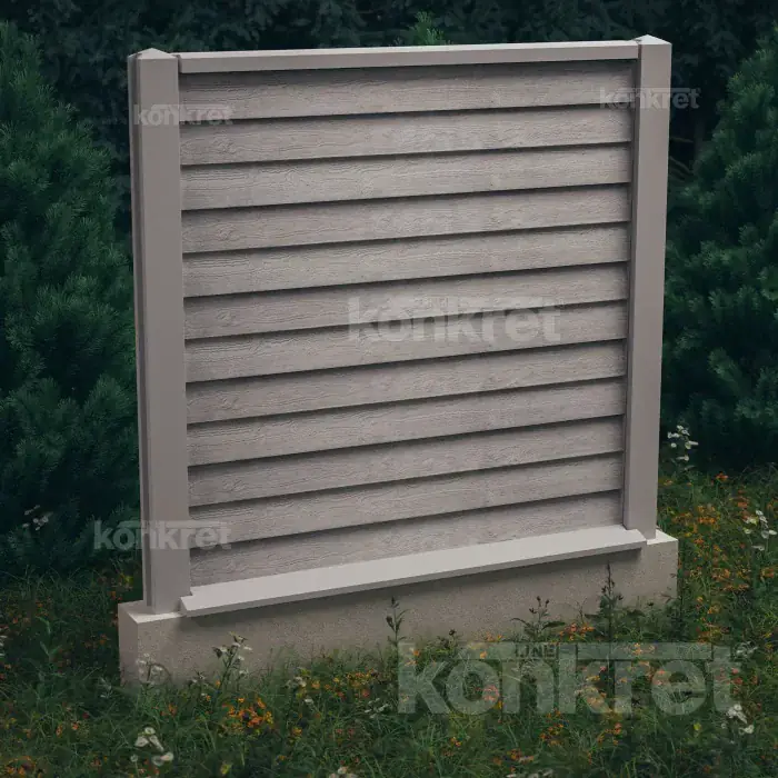 Betonzaun Timberlap (KT104)